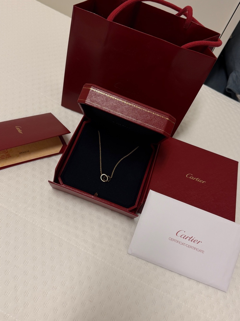 Cartier Yellow Gold love necklace